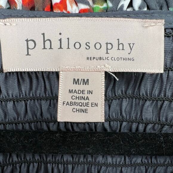 philosophy
Womens Blouson Sleeve Printed Blouse - Picture 5 of 8